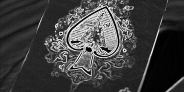 Ace of Spades Playing Card